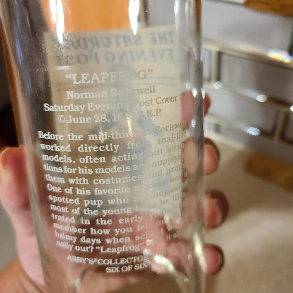 Vintage Drinking Glass